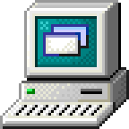 Computer Icon Click To Go Home